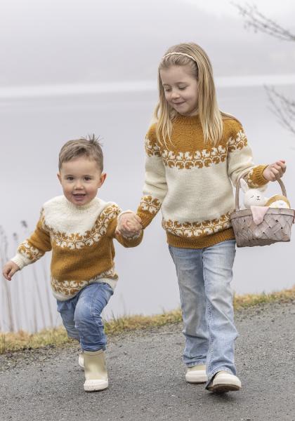 Helle genser - Viking Design 2508-1A Kit - 2 - 12 år - Viking Sportsragg