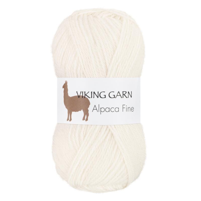 Viking Alpaca Fine 600 Vit