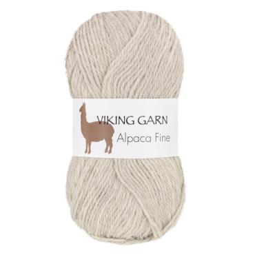 Viking Alpaca Fine 612 Perlegrå