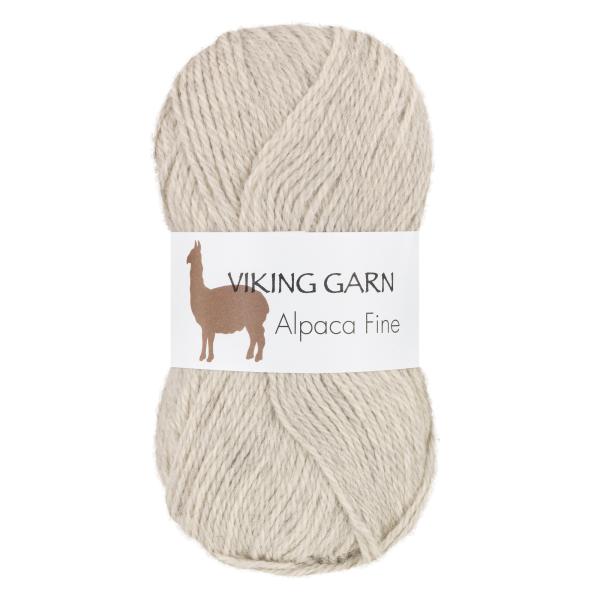 Viking Alpaca Fine 612 Perlegrå