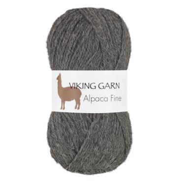 Viking Alpaca Fine 615 Grå