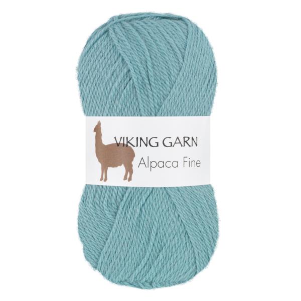 Viking Alpaca Fine 668 Lys petrol