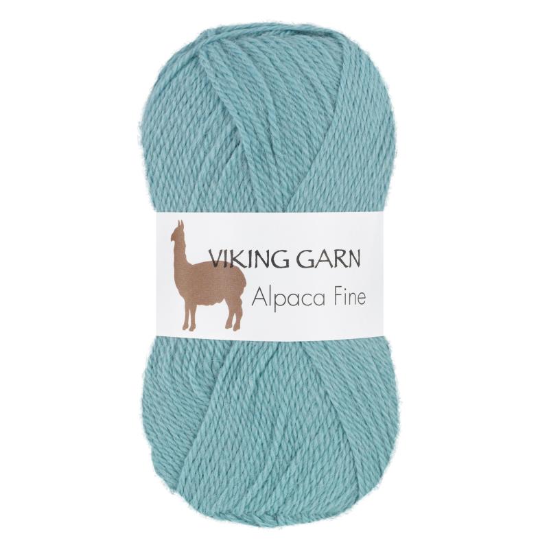 Viking Alpaca Fine 668 Ljus petrol
