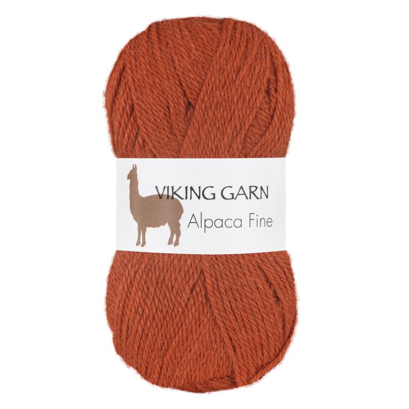 Viking Alpaca Fine 654 Bränd orange