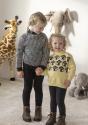 Zebra genser - Viking Design 2401-11 Kit - 1 - 12 år - Viking Baby ull 