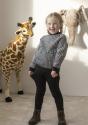 Zebra genser - Viking Design 2401-11 Kit - 1 - 12 år - Viking Baby ull 