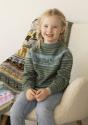 Krokodille genser - Viking Design 2401-8 Kit - 2 - 12 år - Viking Baby ull