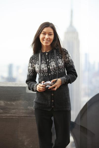 Mette-marit cardigan - Viking Design 1903-4 Kit - XS - XL - Viking Frøya