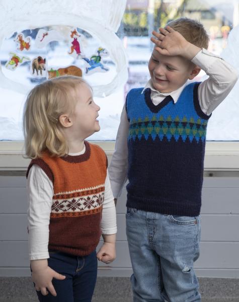 Gulliver genser  - Viking Design 2110-14 Kit - 2 - 12 år - Viking Frøya