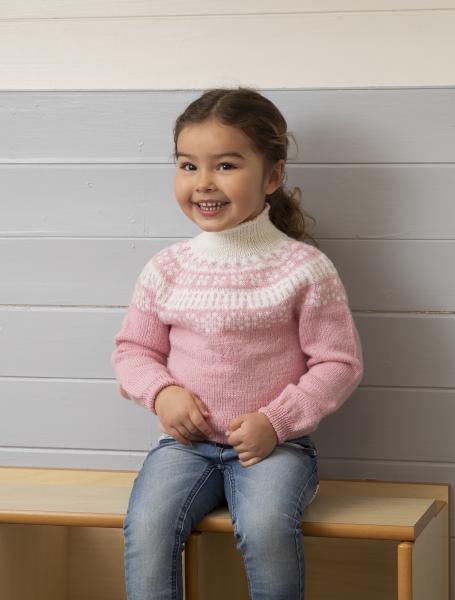 Ludo Genser og hue - Viking Design 2110-8 Kit - 2 - 12 år - Viking Frøya