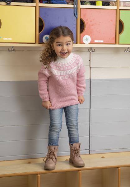 Ludo Genser og hue - Viking Design 2110-8 Kit - 2 - 12 år - Viking Frøya