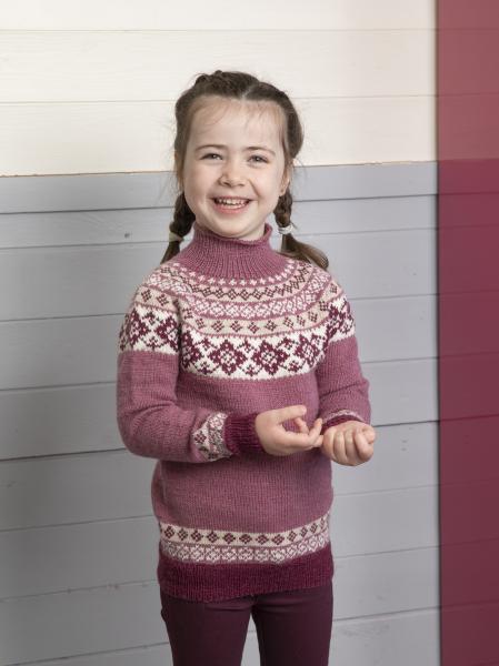 Andrea genser  - Viking Design 2110-7 Kit - 2 - 12 år - Viking Frøya