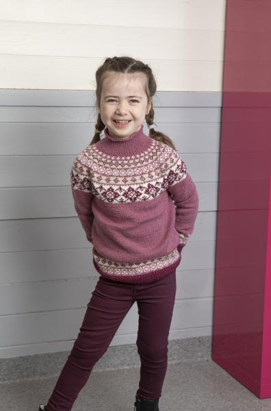 Andrea genser  - Viking Design 2110-7 Kit - 2 - 12 år - Viking Frøya