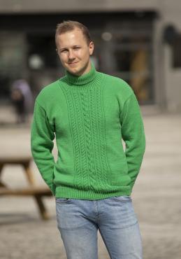 Liljeknopp genser - Viking Design 2430-11 Kit - XS - XXL - Viking Trend Merino