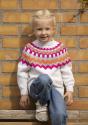 Røsslyng genser - Viking Design 2430-6C Kit - 2 - 12 år - Viking Trend Merino