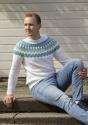 Røsslyng genser - Viking Design 2430-5A Kit - XS - XXL - Viking Trend Merino