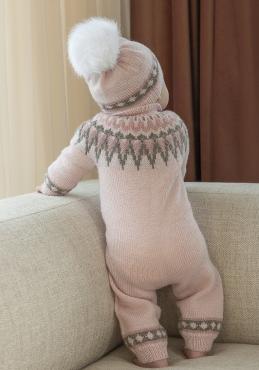 Oldefar dragt og hue - Viking Design 2506-4 Kit - 1 - 24 mdr - Viking Baby ull