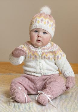 Linde sæt - Viking Design 2506-2C Kit - 1 - 24 mdr - Viking Baby ull