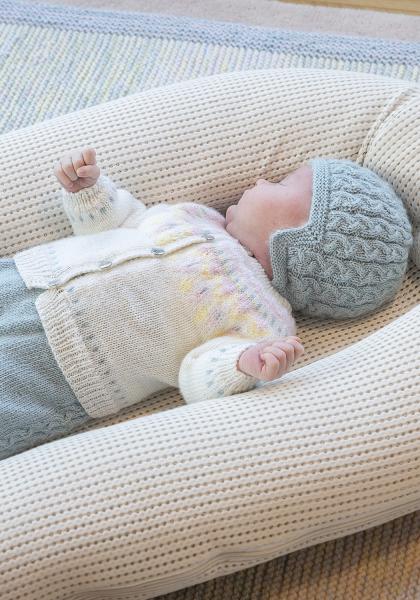 Linde sæt - Viking Design 2506-2A Kit - 1 - 24 mdr - Viking Baby ull