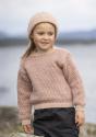 "Himling" Genser - Viking Design 2525-5B Kit - 2-12 År - Viking Eco Highland Wool