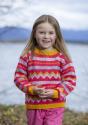 "Morgondis" Genser - Viking Design 2525-3 Kit - 2-12 År - Viking Eco Highland Wool
