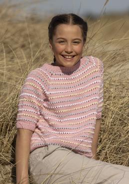 "Sadie" T-shirt - Viking Design 2609-4B Kit - 2-12 år - Viking Linus