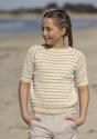 "Sadie" T-shirt - Viking Design 2609-4A Kit - 2-12 år - Viking Linus