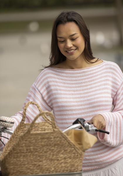 Salty genser med bådhals - Viking Design 2610-2E Kit - XS-XXL - Viking Bamboo