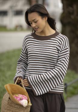Salty genser med rund hals - Viking Design 2610-2D Kit - XS-XXL - Viking Bamboo