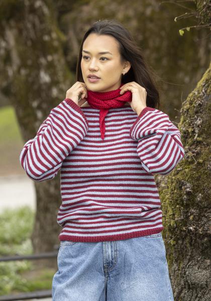 Salty genser med bådhals - Viking Design 2610-2C Kit - XS-XXL - Viking Bamboo