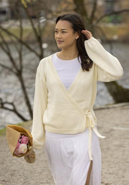 Slå om cardigan - Viking Design 2610-1C Kit - XXS-XXL - Viking Bamboo