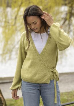 Slå om cardigan - Viking Design 2610-1B Kit - XXS-XXL - Viking Bamboo