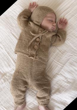 "Mit første" Hentesæt - Viking Design SEC 12-5A Kit - 1 - 24 mdr - Viking cashmere silk