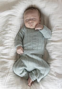"Mys" Blus och byxa - Viking Design SEC 12-2D Kit - 1 - 24 mdr - Viking cashmere silk