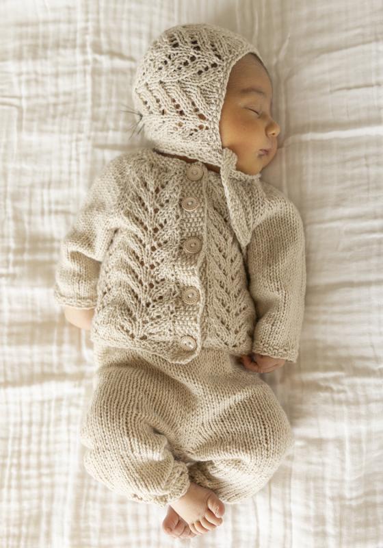 "Myrtel" Hentesæt - Viking Design SEC 12-1A Kit - 0 - 24 mdr - Viking cashmere silk