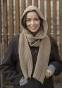"Serene" Halsduk med huva - Viking Design SEC 07-9 Kit - Onesize - Viking cashmere silk