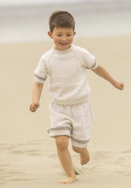 "Havre " T-shirt & shorts - Viking Design 2614-4B Kit - 2 - 12 år - Viking Lotta