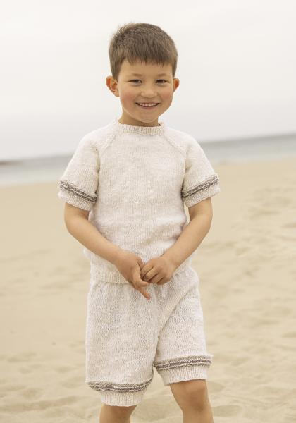 "Havre " T-shirt & shorts - Viking Design 2614-4B Kit - 2 - 12 år - Viking Lotta