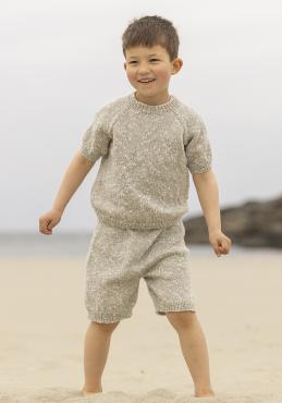 "Havre " T-shirt & shorts - Viking Design 2614-4A Kit - 2 - 12 år - Viking Lotta