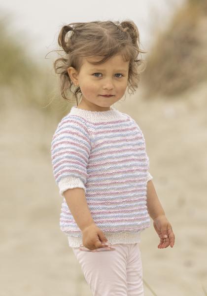 "Havdis" T-shirt - Viking Design 2614-3A Kit - 2 - 12 år - Viking Lotta