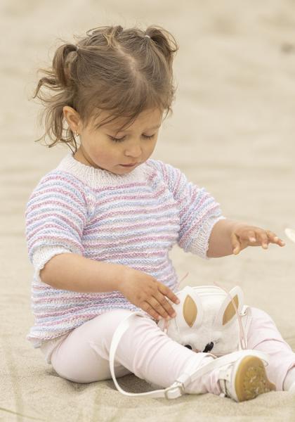"Havdis" T-shirt - Viking Design 2614-3A Kit - 2 - 12 år - Viking Lotta