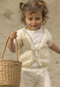 "Perlemor" cardigan - Viking Design 2614-2 Kit - 2 - 12 år - Viking Lotta