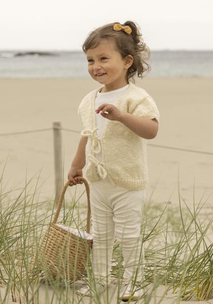 "Perlemor" cardigan - Viking Design 2614-2 Kit - 2 - 12 år - Viking Lotta