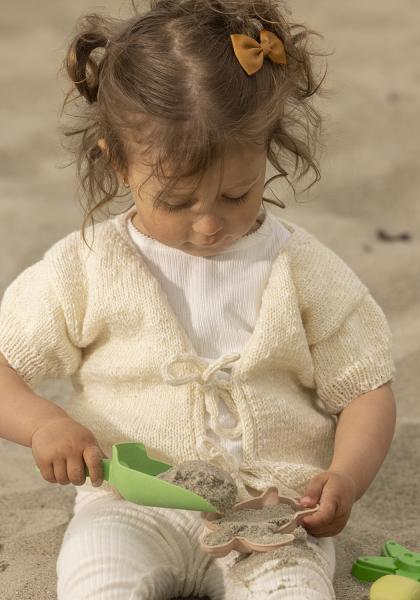 "Perlemor" cardigan - Viking Design 2614-2 Kit - 2 - 12 år - Viking Lotta