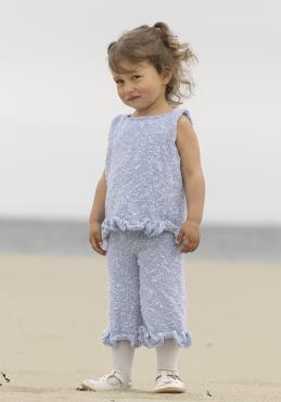 "Sandrose" Top & byxor - Viking Design 2614-1B Kit - 2 - 12 år - Viking Lotta