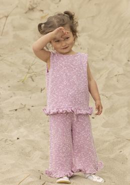 "Sandrose" Top & byxor - Viking Design 2614-1A Kit - 2 - 12 år - Viking Lotta