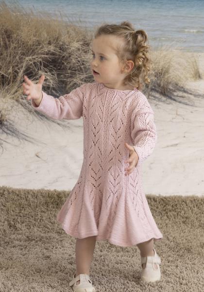 "Bølge" klänning - Viking Design 2613-7B Kit - 2-12 År - Viking Bambino
