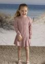 "Bølge" klänning - Viking Design 2613-7A Kit - 2-12 År - Viking Bambino