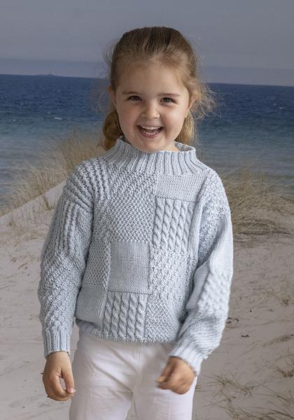 "Selje" tröja - Viking Design 2613-6D Kit - 2-12 År - Viking Bambino