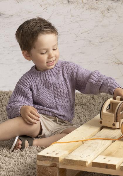 "Selje" tröja - Viking Design 2613-6C Kit - 2-12 År - Viking Bambino